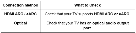 Soundbar troubleshoot