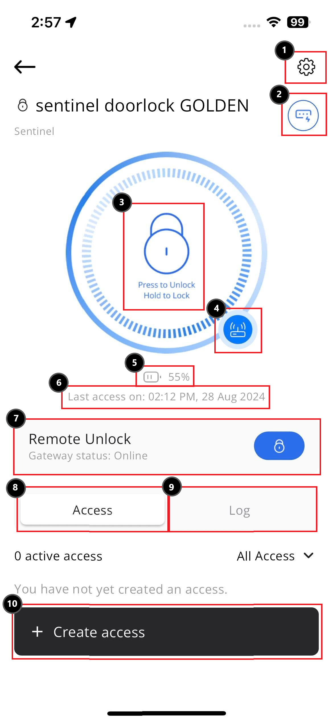 Door Lock Settings